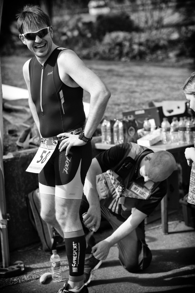 Halesowen Triathlon 2015 - Triathlete Medic