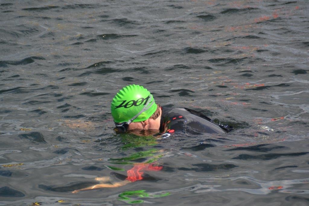 Triathlon England Open Water Training Day - How To Breathe in practice