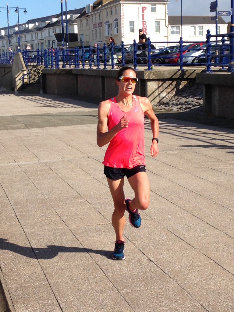 Helen Jenkins - Porthcawl Parkrun August 15th 2015 - Photo Emma Barraclough