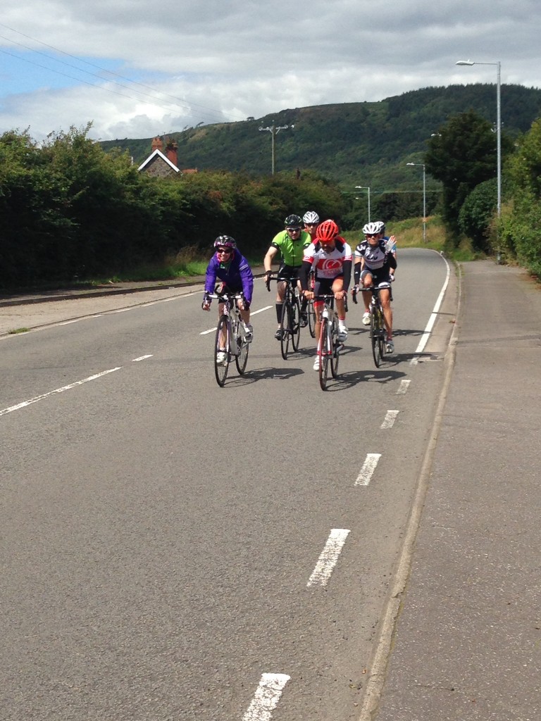 On the bike with Helen Jenkins - Photo Courtesy of Emma Barraclough