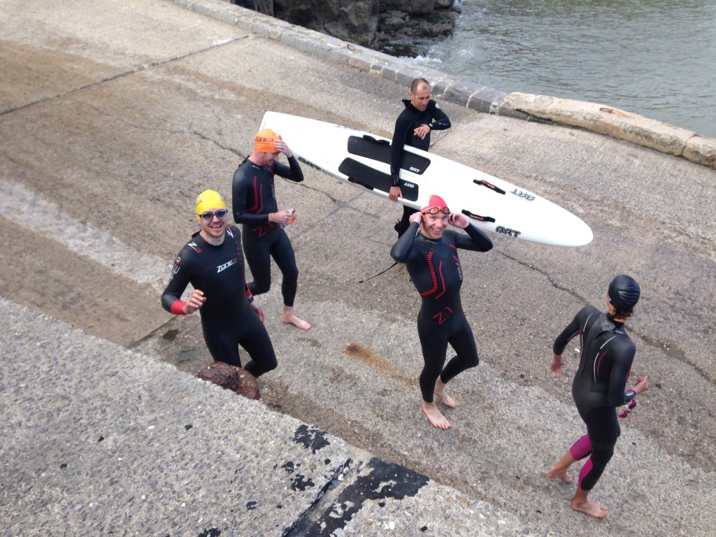 First Ocean Swim with Helen Jenkins - Photo Courtesy of Emma Barraclough