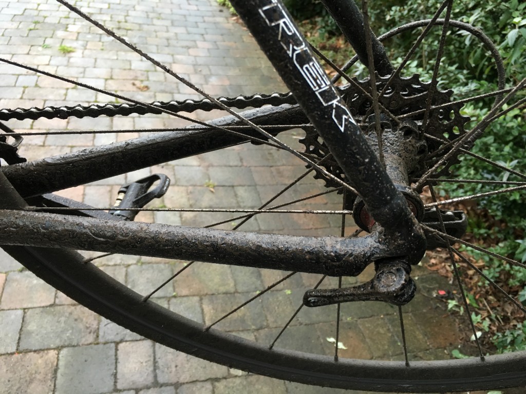 Muddy Bike after my first 100km ride