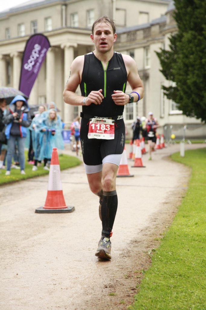 Ironman 70.3 Staffordshire 2016 Still wet, but on to Lap 2