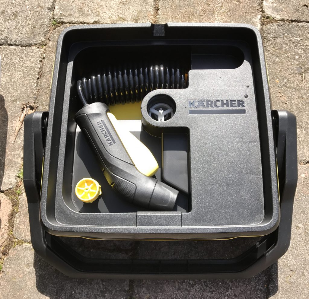 Kärcher OC3 Mobile Outdoor Cleaner - Self Contained Tool Storage