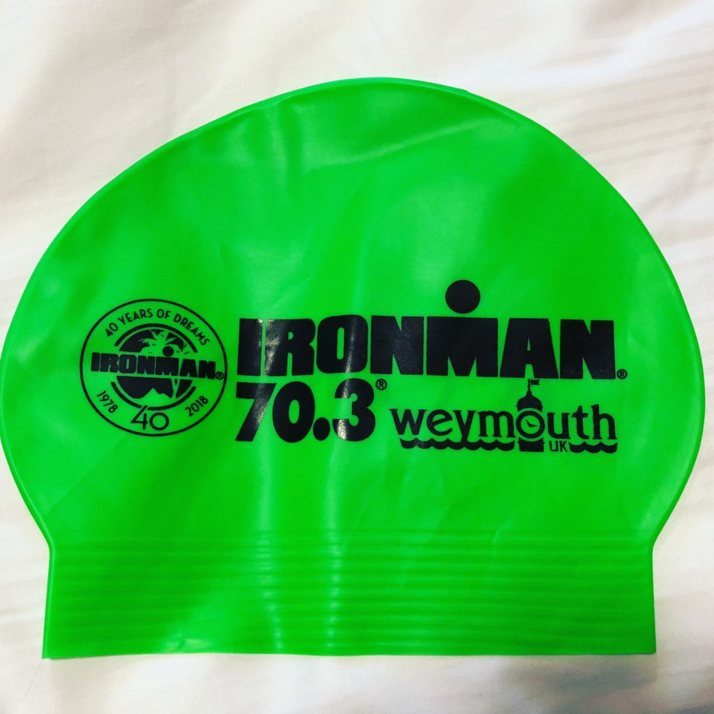 Ironman Weymouth 70.3 Swim Cap - A Good Omen??